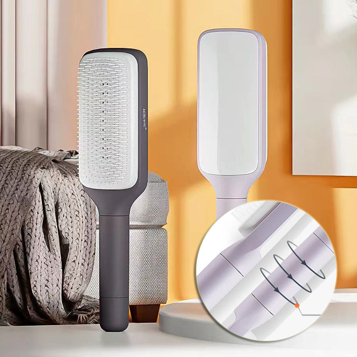 Self-Cleaning Hairbrush -Easy Hair Removal Brush