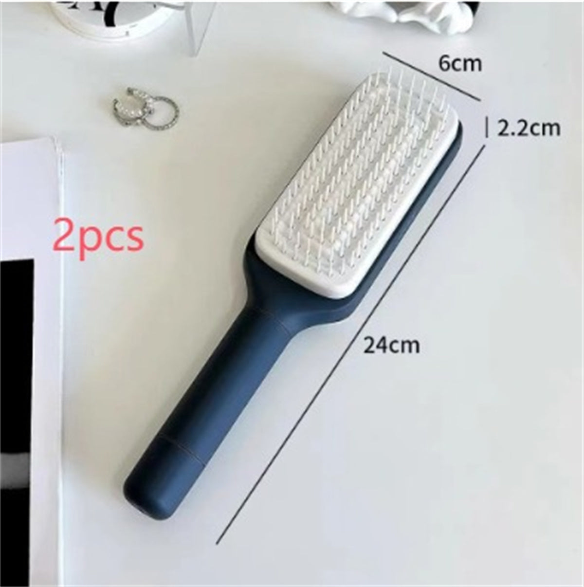 Self-Cleaning Hairbrush -Easy Hair Removal Brush