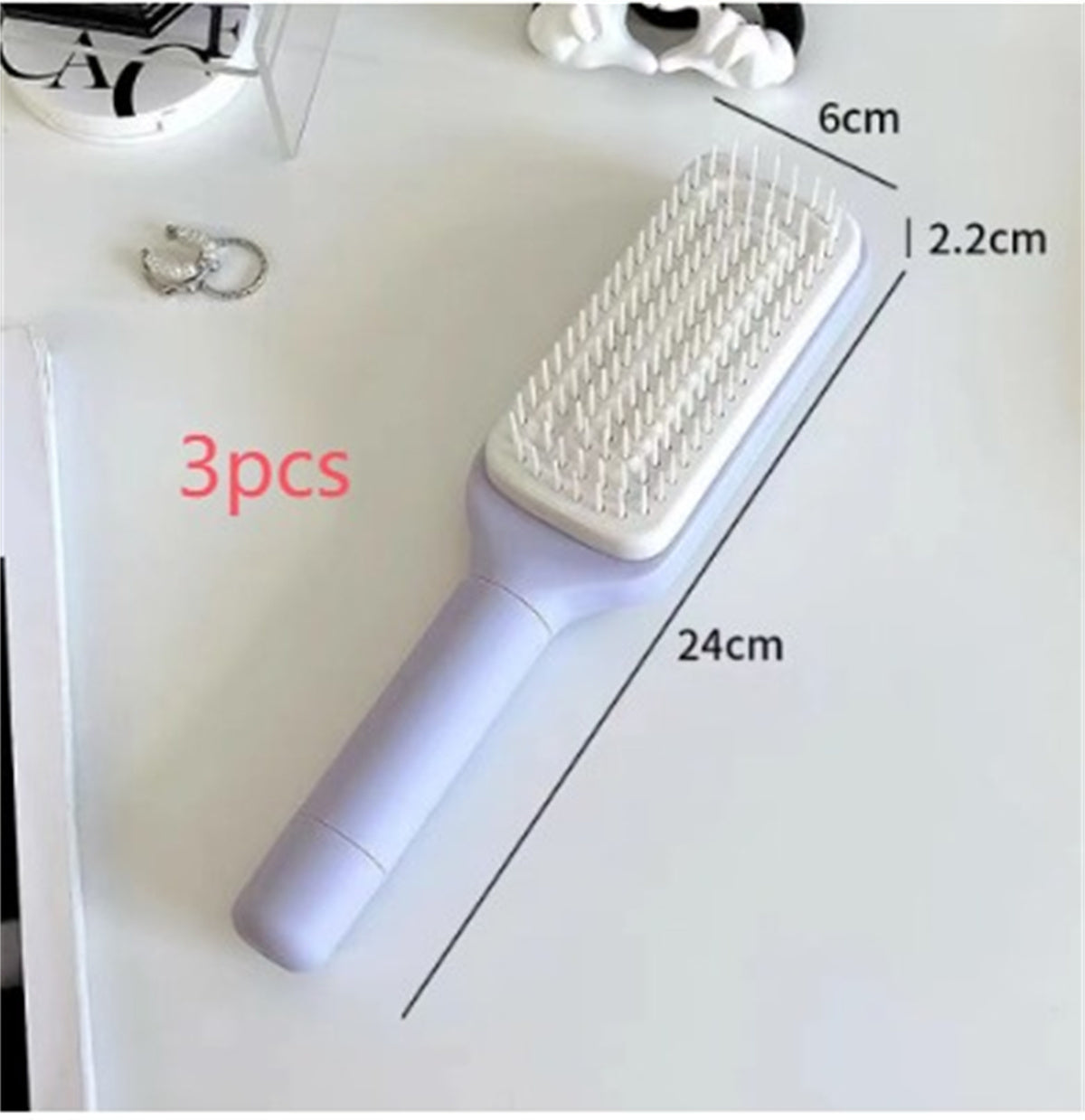 Self-Cleaning Hairbrush -Easy Hair Removal Brush